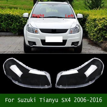 Už Suzuki Tianyu SX4 2006-2016 priekinis žibintas Dangtelis priekinio Žibinto Lempa, Shell Umbra Skaidrų Atspalvį, Vietoj Originalo Objektyvo Stiklo