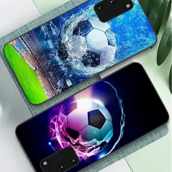 Futbolo Telefono dėklas Samsung S10 21 20 9 8 plius lite S20 UlTRA 7edge