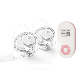 Elektros Krūties Siurblys du kartus Silent Nešiojami Automatinė Milker USB Įkrovimo Rankas Nemokamai Pieno Extractor Kūdikį Krūtimi