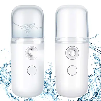 Mini Nano Veido Garlaivis USB Inhaliatoriaus Veido Purkštuvas Drėkintuvas Drėkinantis Anti-senėjimo Raukšlių Moterų Grožio Odos Priežiūros Dezinfekuoti