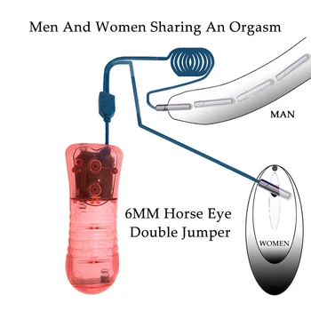 Nerūdijančio Plieno 6mm Mini Šokinėja Dan Vibracija Arklių Akių Klijuoti Šlapimą Plug Vyrų, Moterų Šlaplės Masturbacija Orgazmas Kondicionavimo sistema