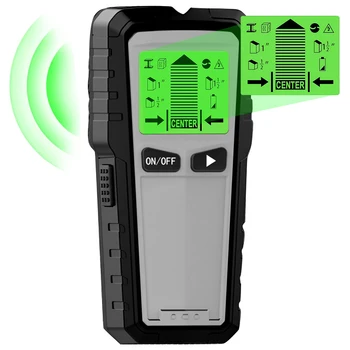 Metalo Stud Detektorius LCD Ekranas ir Garso Signalas Stud Ieškiklis Smart Tiksli Elektroninių Sienos Stud Skaitytuvas Nešiojamų Sienos Detektorius