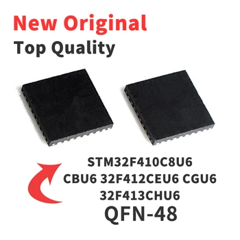 STM32F410C8U6 CBU6 32F412CEU6 CGU6 32F413CHU6 QFN48 Chip IC visiškai Naujas Originalus