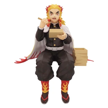 Išankstinio Pardavimo Demon Slayer Rengoku Kyoujurou Makaronų Slėgio Anime Ir Animacinių Filmų Pav Modelis Žaislas Kolekcionuojamų Veiksmų Skaičius, Pvc Modelis Žaislai