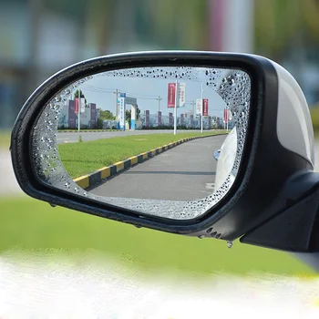 2vnt Automobilio galinio vaizdo veidrodis atsparus vandeniui ir anti-rūko filmas Jaguar XF XFL XE XJ XJL F-Tempo F tempo fpace X761 XJ6 XKR XK8 X320
