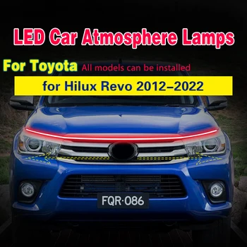Toyota Hilux Revo 2012-2022 LED DRL Vandeniui Dieniniai Žibintai su 