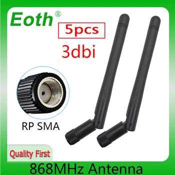 EOTH 5vnt 868mhz 3dbi antena sma female 915mhz lora antene pbx di modulis lorawan signalo imtuvas, antena didelis pelnas