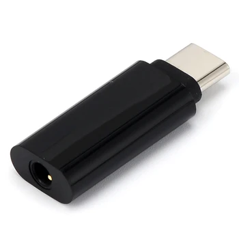 Xiwai Tipas-C USB-C 3.1 Audio AUX Ausinių Adapteris 3,5 mm Vyrų ir Moterų, už Xiaomi 6 Mi6 Letv 2 Pro 2 Max2 Juoda