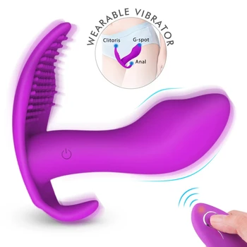 Rechargeable10 Spartos Belaidžio Nuotolinio valdymo Nešiojami Klitorio Stimuliatorius - 5 1 Vibracija Kelnaitės Sveikatos Priežiūros Massager Moterims