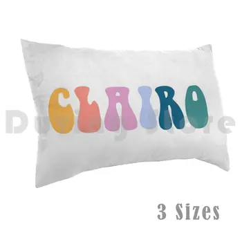 Clairo Ritmais Pagalvės užvalkalą Spausdinti 35x50 Clairo Claire Cottrill Clairomusic Clairo Muzikos Clairo Merch Clairo