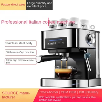 Kavos virimo aparatas, namų, komercinių, italijos, pusiau automatinė, vietoje, šlifavimo, aukšto slėgio garo, pieno putų biuras