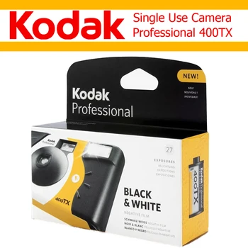 27 Nuotraukos Kodak Professional 400TX B&W vienkartiniam Naudojimui Fotoaparatas Vieną Kartą Vienkartiniai Kino Kamera (Pabaigos data 2023-10)