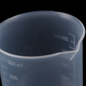2vnt Karšto Skaidri Virtuvė Laboratorija Plastiko Matavimo Stiklinė, Matavimo Puodelis 250ml/150ml/100 ml/50ml/25ml