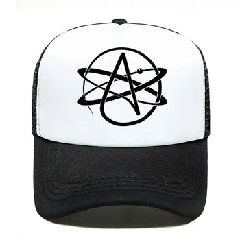 Ateistas Simbolis Vyrų Unisex Beisbolo kepuraitę FMV Pastafarian Religijos Spausdinti Lauko Saulės Skrybėlę Reguliuojamas Sportinės kepurės į Akių Skrybėlę