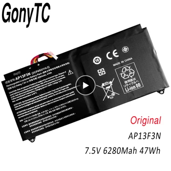 GONYTC Originaliu Battery 47Wh ACER AP13F3N Už Aspire S7-392 S7-392-9890 7.5 V 2ICP4/63/114-2