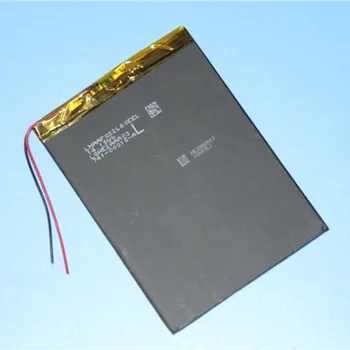 DIY ultra plonas 2095130 Tablet PC 3095130 talpa universalus įkrovimo 3,7 V ličio polimero baterija, Li-ion Ląstelių