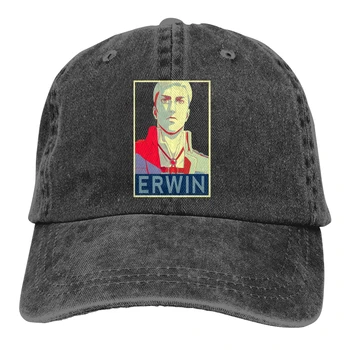 Erwin Smith Beisbolo kepuraitę kaubojaus skrybėlę Pasiekė bžūp Ataka Titan Skrybėlės