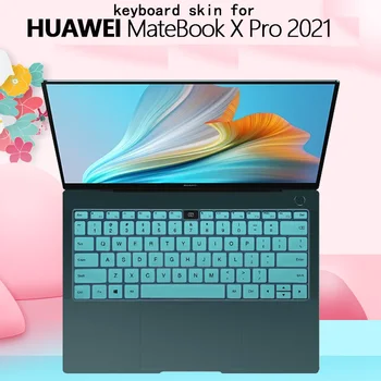 2 vnt Silikono klaviatūra Guard Padengti apsaugos HUAWEI MateBook X Pro 2021